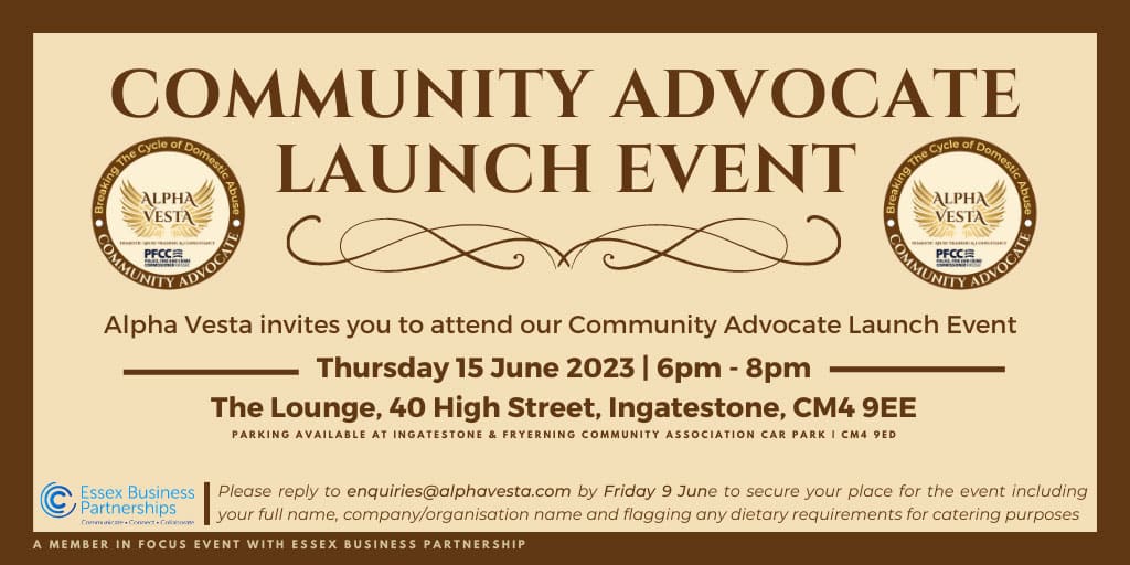 Community Advocate Launch Event